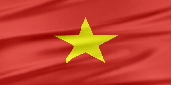 Bandeira Vietname . — Fotografia de Stock