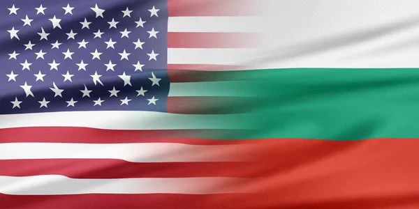 USA i Bułgaria — Zdjęcie stockowe