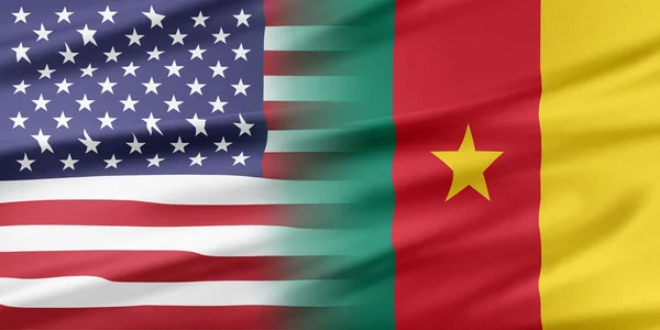 USA a Kamerunu — Stock fotografie
