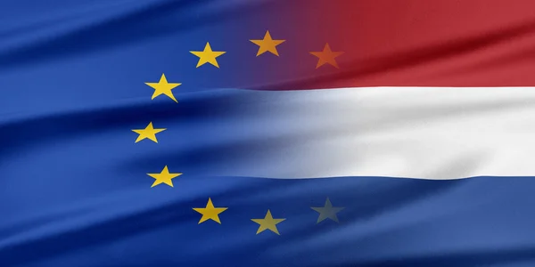 Unione europea e Paesi Bassi . — Foto Stock