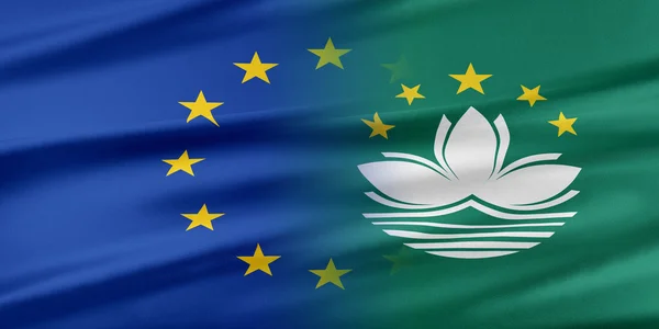 Unione europea e Macao . — Foto Stock