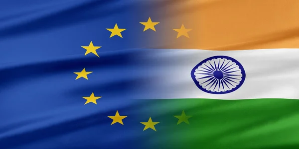 Unione europea e India . — Foto Stock