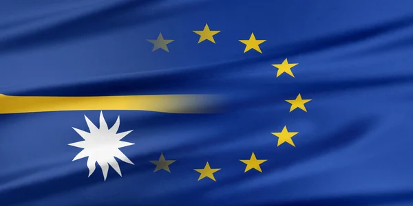 Unione europea e Nauru . — Foto Stock