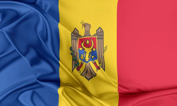 Σημαία της Μολδαβίας. — Φωτογραφία Αρχείου