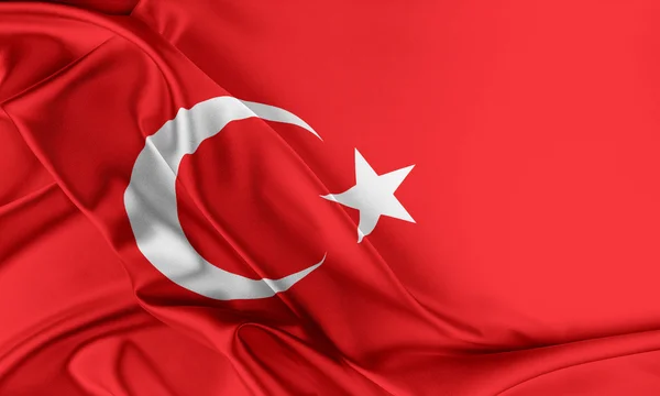 Turquie drapeau . — Photo