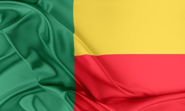 Benin bayrağı. 