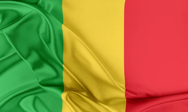 Bandiera del Mali . — Foto Stock