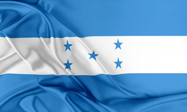 Vlag van Honduras. — Stockfoto