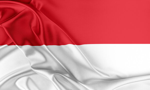 Indonesia Flag. 