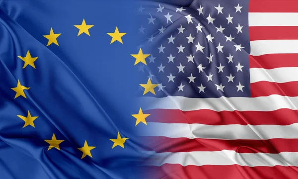 USA und Europa — Stockfoto