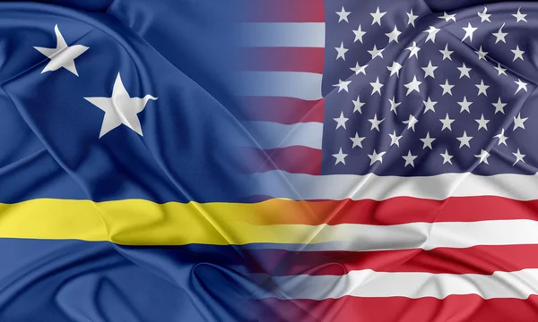 USA e Curacao — Foto Stock