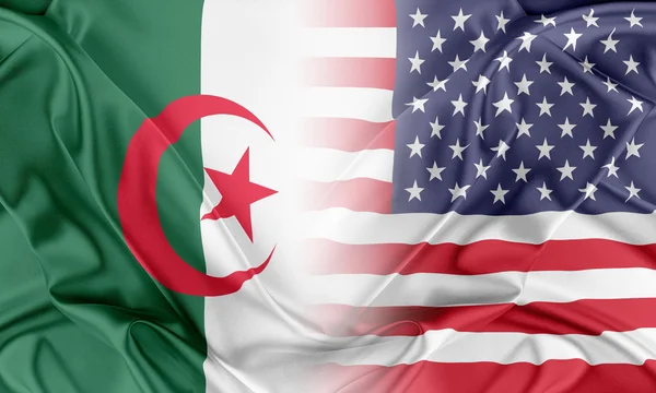EUA e algeria — Fotografia de Stock