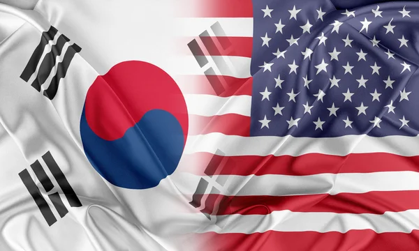 USA and Korea South — Stock Photo, Image