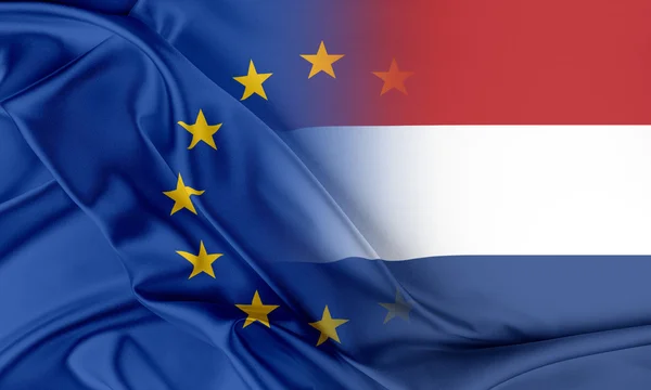 Unione europea e Paesi Bassi . — Foto Stock