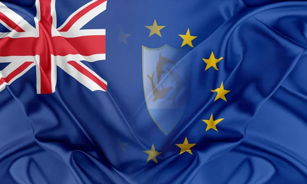 Unione europea e Anguilla . — Foto Stock