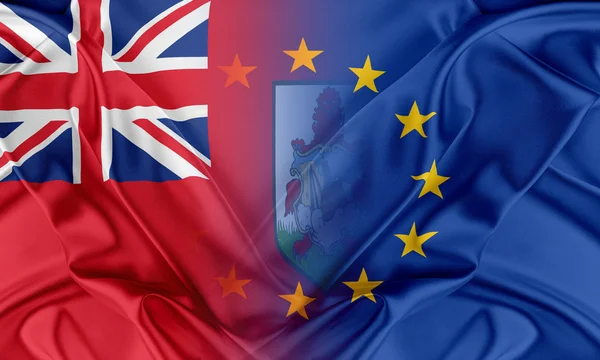 Unione europea e Bermuda . — Foto Stock
