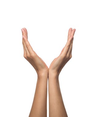 Kadın açılan eller