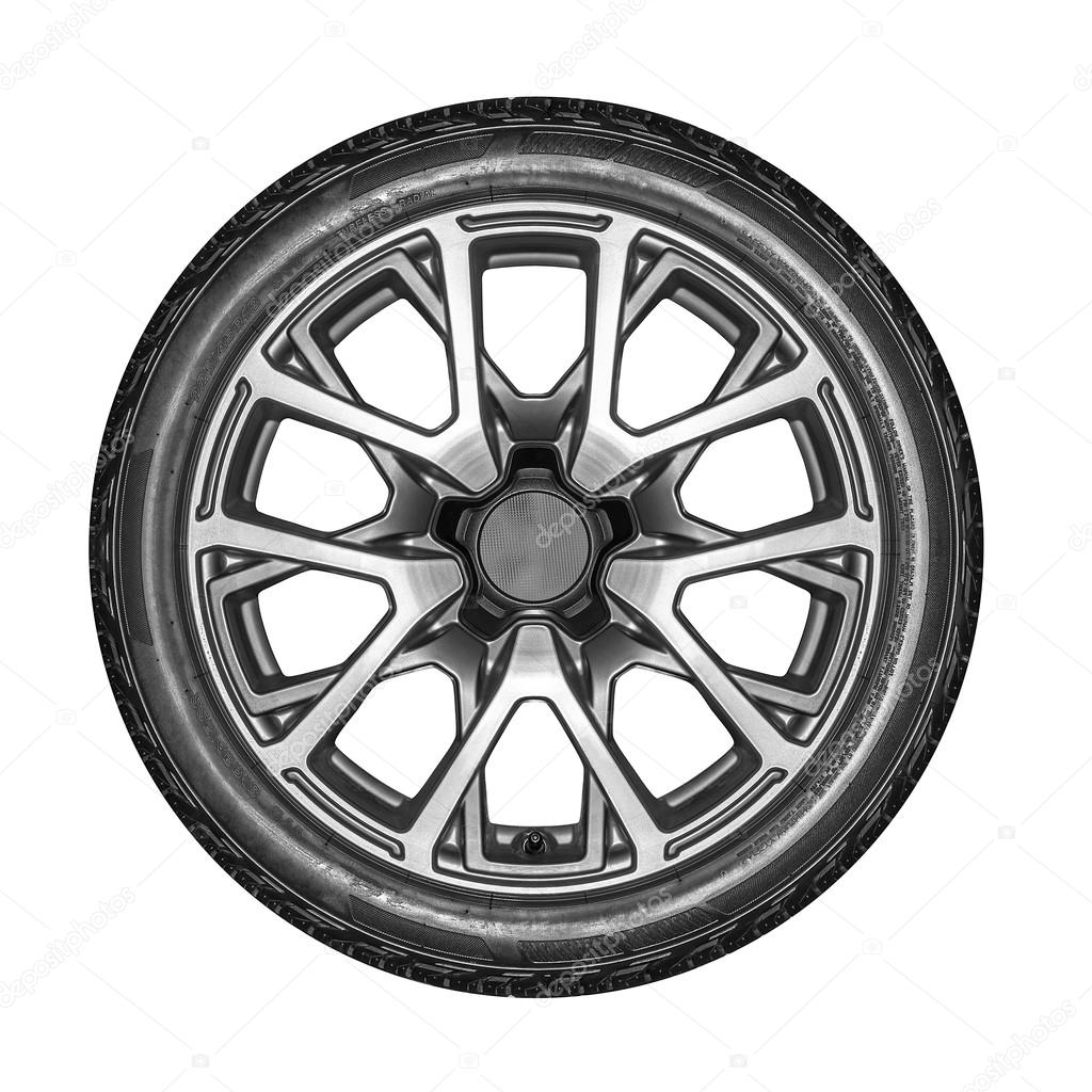 Car wheel.