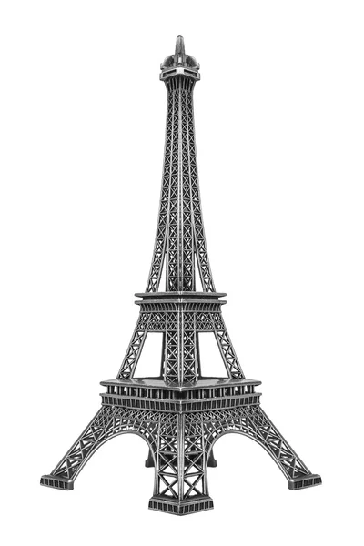 Eiffel tower isolated. — Stock Photo, Image