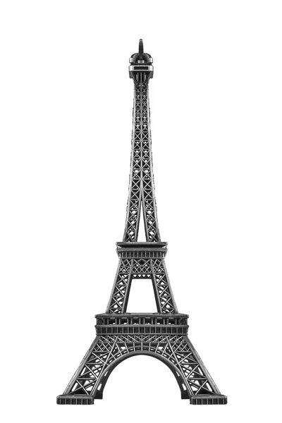 Eiffel tower isolated. — Stock Photo, Image