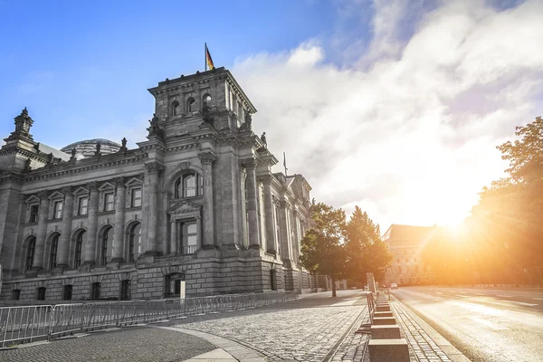 Reichstag rakennus Berliinissä, Saksassa. — kuvapankkivalokuva