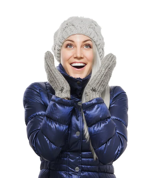 Mujer en ropa de invierno. —  Fotos de Stock