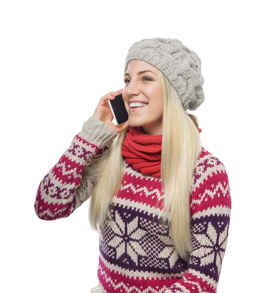 Bella ragazza inabbigliamento invernale . — Foto Stock