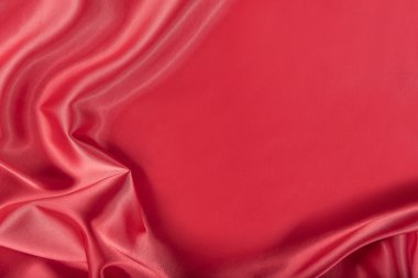 Kırmızı ipek saten.