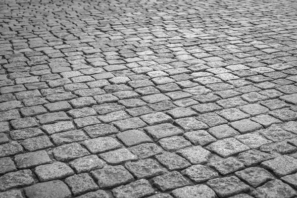 Cobbled road texture. — Stock Photo, Image
