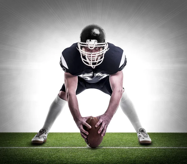 American football player. — Stock Photo, Image