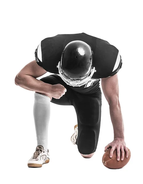 Jogador de futebol americano. — Fotografia de Stock