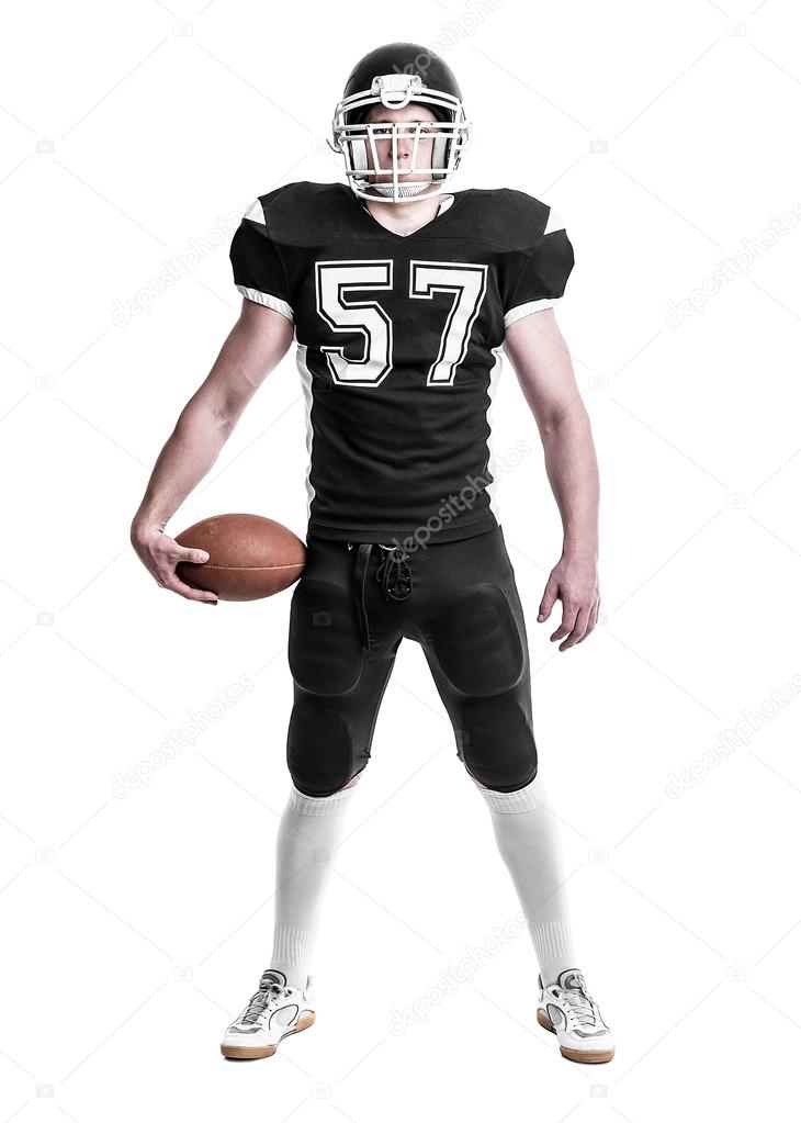 American football player.