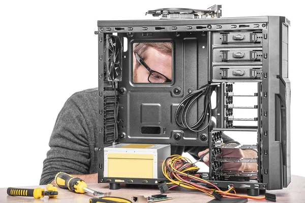 Reparación del ordenador . —  Fotos de Stock