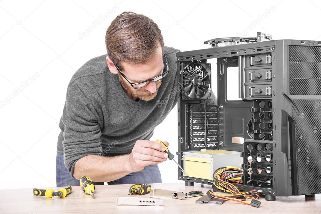 Repair of computer.