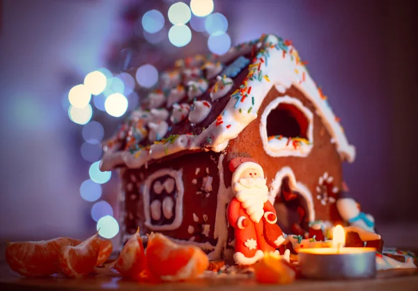 Ginger gingerbread house — Stock Photo, Image