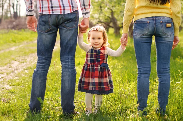 Beloved little daughter — Stock Photo, Image