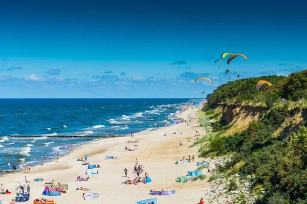 Rewal, Trzesacz pitoresk tatil beldesi Baltık Denizi