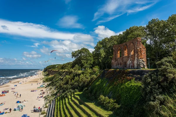 Rewal, Trzesacz pitoresk tatil beldesi Baltık Denizi