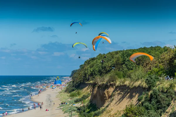 Rewal, Trzesacz pitoresk tatil beldesi Baltık Denizi