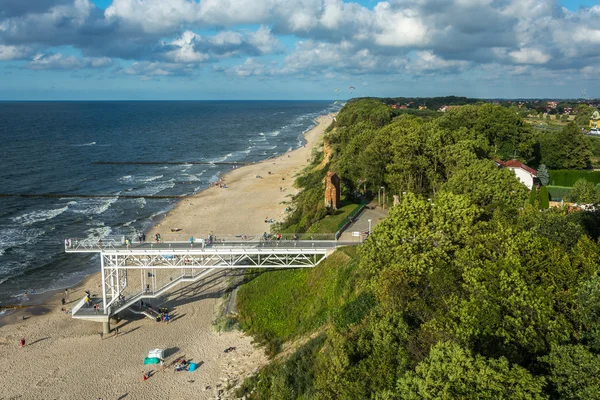 Rewal, Trzesacz pitoresk tatil beldesi Baltık Denizi