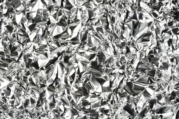 Crinkled tinfoil — Stock Photo, Image