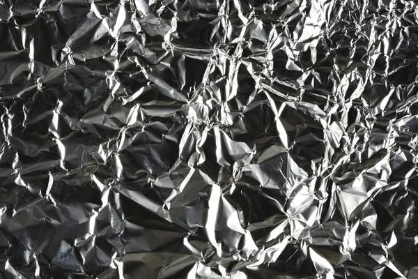 Crinkled tinfoil — Stock Photo, Image