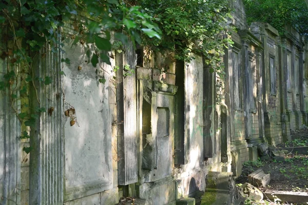 Alter verlassener jüdischer Friedhof — Stockfoto