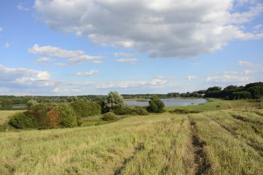 -Kırsal manzara - şehir dışında bir alan 