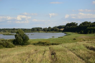 -Kırsal manzara - şehir dışında bir alan 