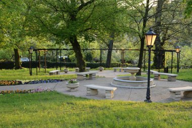 Polonya yemyeşil parklar