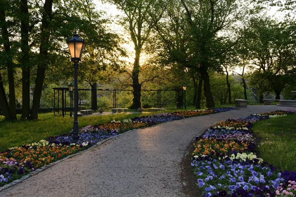 Parques verdes en Polonia — Foto de Stock