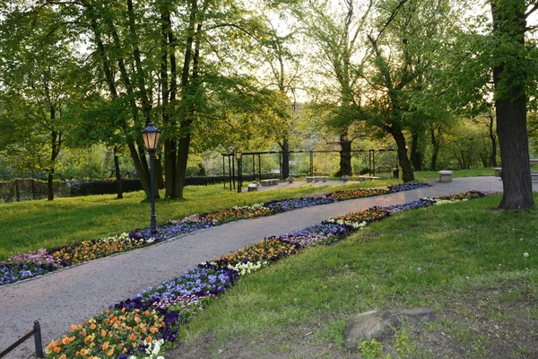 Grüne Parks in Polen — Stockfoto