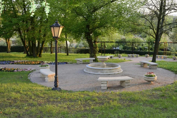 Gröna parker i Polen — Stockfoto