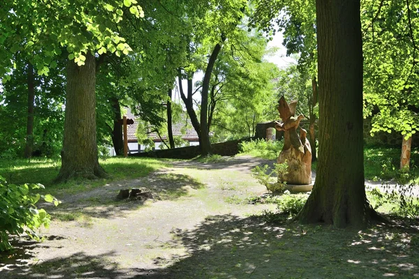 Gröna parker i Polen — Stockfoto